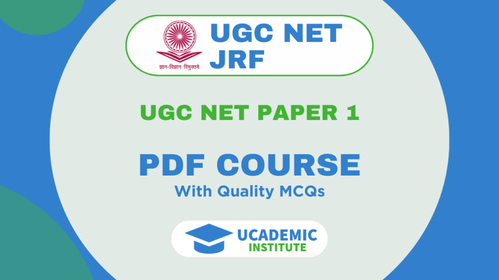 UGC NET Paper 1 eBook